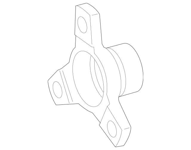 2223507600 - Rear Axle: Joint Flange for Mercedes-Benz: 300CD, 350SD, CLS450, E300, E450, GLE350, GLE450e, GLE580, GLS580, Maybach S680, S450, S550e, S560 Image image