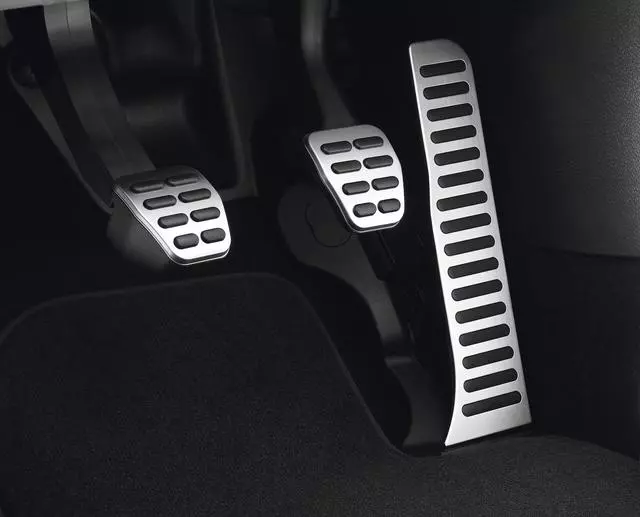 Sport Pedal Cap Set (Manual) - Aluminum - Volkswagen (1K1-064-200-A)