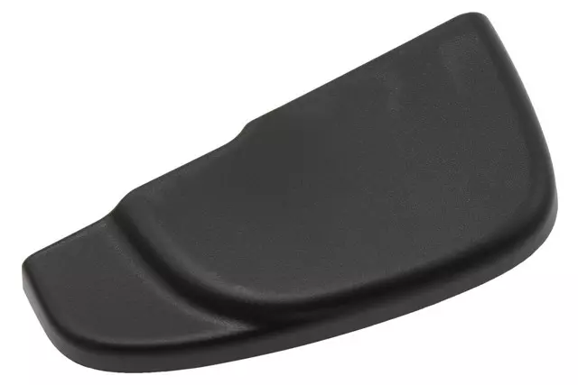 Jet Black Rear Passenger Side Seat Cushion Frame Bracket Trim Cover - GM (23261573)