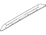 8E6Z7855115BA - Body: Rail for Ford Image