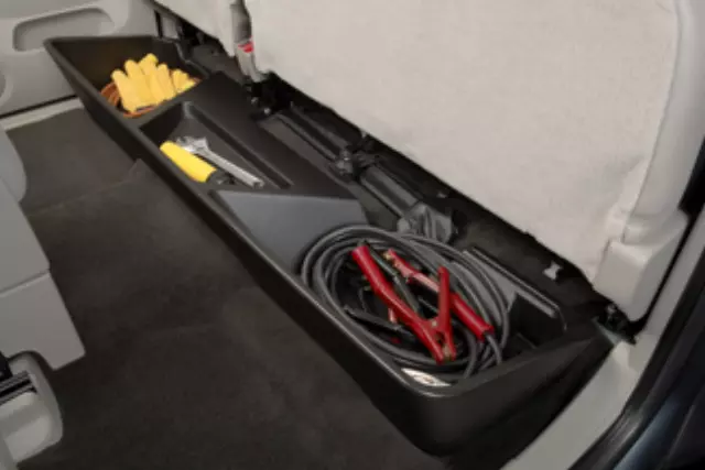 23183670 - Interior: Double Cab Underseat Storage Compartment in Black for GM Image