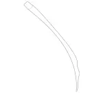 1676373501 - Side Panels: Connecting Sheet for Mercedes-Benz Image