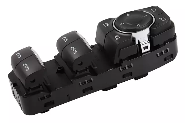Black Front Side Door Window Control Switch - GM (84961479)