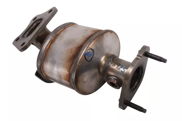 23275383 - : Passenger Side 3-Way Catalytic Converter with Shield, Flange, and Studs for GM Image