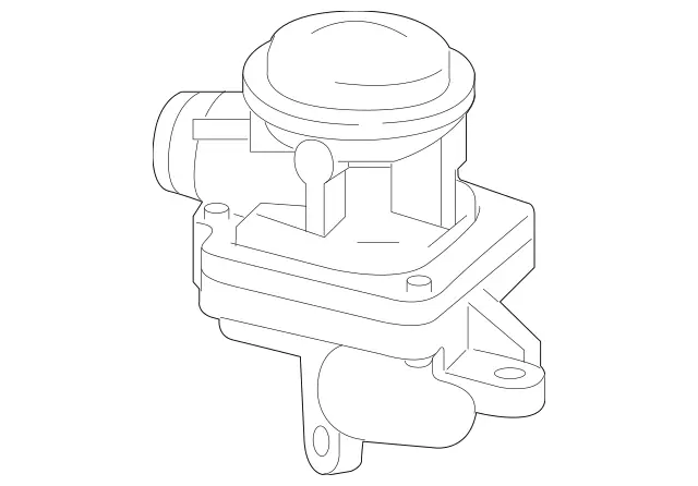 1561400960 - Emission System: Diverter Valve for Mercedes-Benz Image