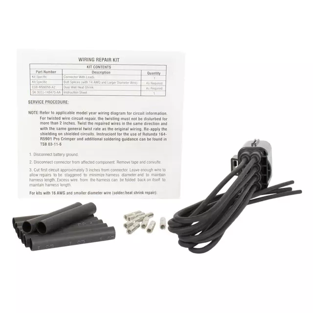 AU2Z14S411AEB - : Wire Assembly for Ford Image