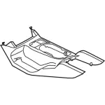 DJ5Z78045A76AA - Body: Finish Panel for Ford Image