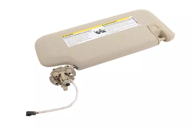 Part# 13333362 Light Neutral Driver Side Sun Visor - GM (13333362)