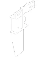 2468850556 - Attachment Parts: Mount for Mercedes-Benz Image