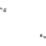 CV6Z58613B48A - Body: Hinge Support for Ford Image