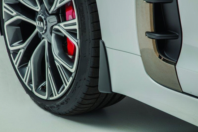 J5F46ACA01 - : Splash Guards - Front for Kia: Stinger Image