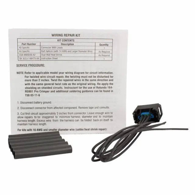 WPT1712 - Suspension: Suspension Yaw Sensor Connector for Motorcraft Image
