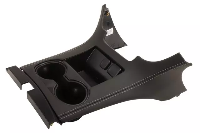 Jet Black Front Floor Console Trim Plate - GM (23484018)