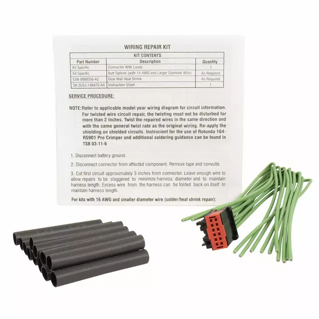 BU2Z14S411UA - : Wire Assembly for Ford Image