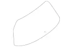 2477406200 - Rear-End Door/Trunk Lid/Liftgate: Rear Window, Tinted for Mercedes-Benz Image