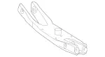 2433522700 - Rear Axle: Spring Link for Mercedes-Benz: EQB 250+, EQB 300, EQB 350, GLA35 AMG, GLA45 AMG, GLB35 AMG Image