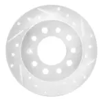 63103017R - : DFC Brake Rotor - Drilled and Slotted - Silver for DYNAMIC FRICTION Image