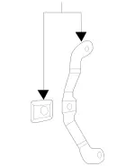 2760900041 - Radiator: Holder for Mercedes-Benz Image