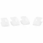 W790172S900 - : Glove Box Frame Retainer Clip for Ford: Bronco, Bronco Sport, C-Max, Edge, Escape, Expedition, F-150, F-150 Lightning, F-450 Super Duty, Fusion, Maverick, Mustang, Mustang Mach-E, Police Responder Hybrid, Ranger, SSV Plug-In Hybrid | Lincoln: Aviator, Corsair, MKC, MKZ Image