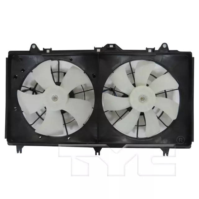 623660 - : Dual Radiator and Condenser Fan Assembly - Replaces Chevrolet 22762528, 21999769, 21999768 for TYC Image