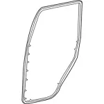 F75Z7820530AB - Body: Door Weather-strip for FORD Image