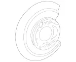 4614230120 - : Protective Metal Sheet for Mercedes-Benz Image