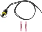 6451001 - : 2 Wire Pigtail - Waterproof Male Connector With Female Terminals And Clip for Dorman Image