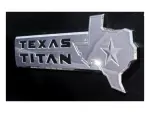 999G8W5000 - Exterior: Badge - Texas TITAN for Nissan Image