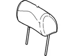 9E5Z54611A08AC - Body: Headrest for Ford: Fusion | Mercury: Milan Image
