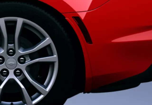 84699498 - Exterior: Rear Splash Guards - Wild Cherry Tintcoat for Chevrolet: Camaro Image