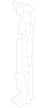 995040001 - Cooling/Auxiliary Heating: Supporting Frame for Mercedes-Benz: 350SD, Maybach S580, Maybach S680, S500, S580, S580e Image
