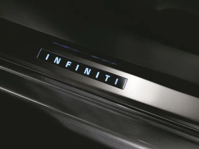 G69501NM0A - Interior: Door Sill Plates, Illuminated for INFINITI: G25, G37, Q40 Image