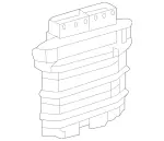 2569002300 - Electrical Equipment and Instruments: Control Unit for Mercedes-Benz Image