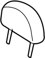 86450AC804 - : Headrest for Infiniti Image