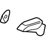 DS7Z5461753AA - Body: Adjust Handle for Ford: Fusion Image