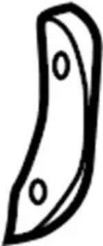 638382Y000 - Body: Stone Guard for Infiniti Image