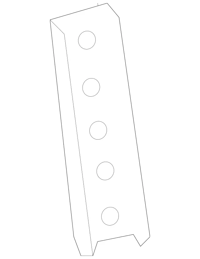 906673027064 - Body: Latch Cover for Mercedes-Benz: Sprinter 2500, Sprinter 3500 Image image