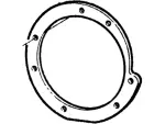 E7TZ18A477A - HVAC: Blower Motor Gasket for Ford: F-150, F-250, F-250 HD, F-350, F-Super Duty Image