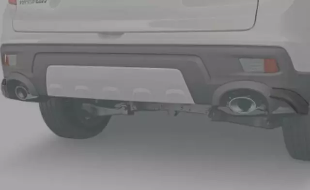 8F03TGS120 - : Rear Under-Body Spoilers - Crystal Black Pearl for Honda Image