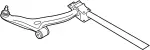 545015DA0A - Suspension: Lower Control Arm for Infiniti Image