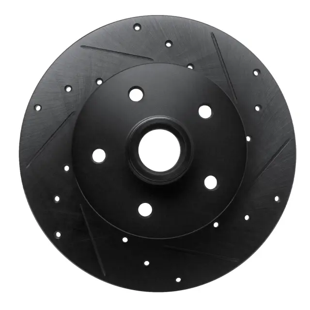 63374037R - Brakes &amp; Brake Parts: DFC Brake Rotor - Drilled and Slotted - Black for DYNAMIC FRICTION Image