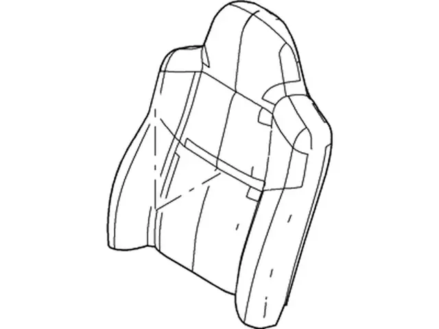 8C3Z2564810C - Body: Seat Back Pad for Ford: F-250 Super Duty, F-350 Super Duty, F-450 Super Duty Image