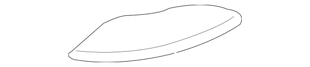 23075008259E44 - Body: Corner Cover for Mercedes-Benz Image