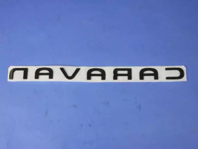 5113305AA - Exterior Ornamentation: Caravan Nameplate for Mopar Image