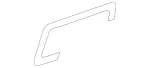 4609895098 - Chassis Sheet Metal/Air Intake: Sealing Strip for Mercedes-Benz Image