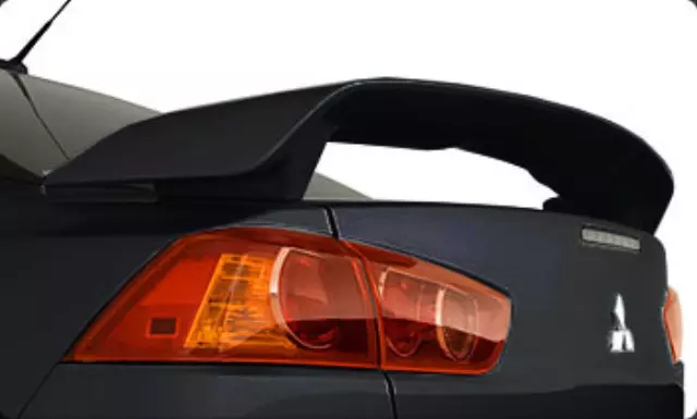 MZ574561EX - : Rear Wing Spoiler - Black for Mitsubishi: Lancer Image