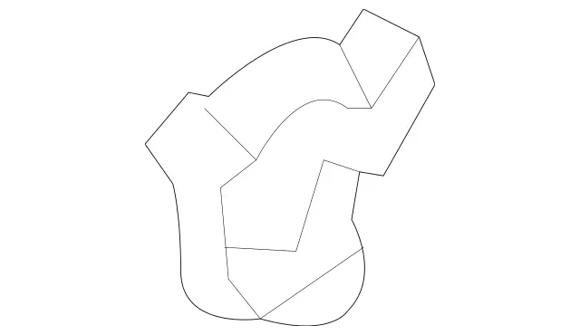 1649390014 - Folding Seat/Center Seat: Holder for Mercedes-Benz: GL320, GL350, GL450, GL550, GL63 AMG, GLS350d, GLS450, GLS550, GLS63 AMG Image image