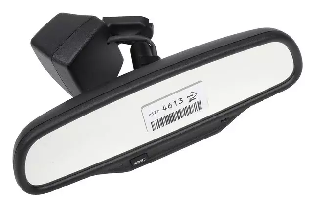 25774613 - Body: Interior Rear View Mirror for Cadillac: Escalade, Escalade ESV | Chevrolet: Silverado 1500, Silverado 2500 HD, Silverado 3500 HD, Suburban 1500, Suburban 2500, Tahoe | GMC: Sierra 1500, Sierra 2500 HD, Sierra 3500 HD, Yukon, Yukon XL 1500, Yukon XL 2500 Image