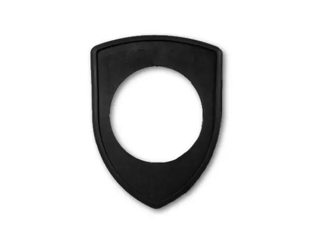 7L5853611B - Body: Emblem Pad for Porsche: 911, 924, 928, 944, 968, Boxster, Cayenne, Cayman, Panamera Image