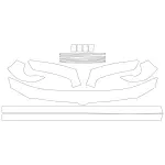 68722577AA - : Paint Protection Film, Ram 1500 Rebel, 6.4-foot bed, sold by Visco for Affiliated Accessories Image